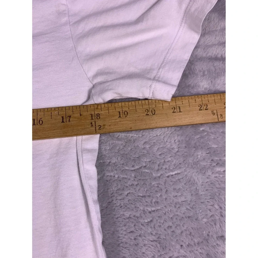 True Religion Horseshoe Logo Repeat Print Mens S White T-Shirt Short Sleeve